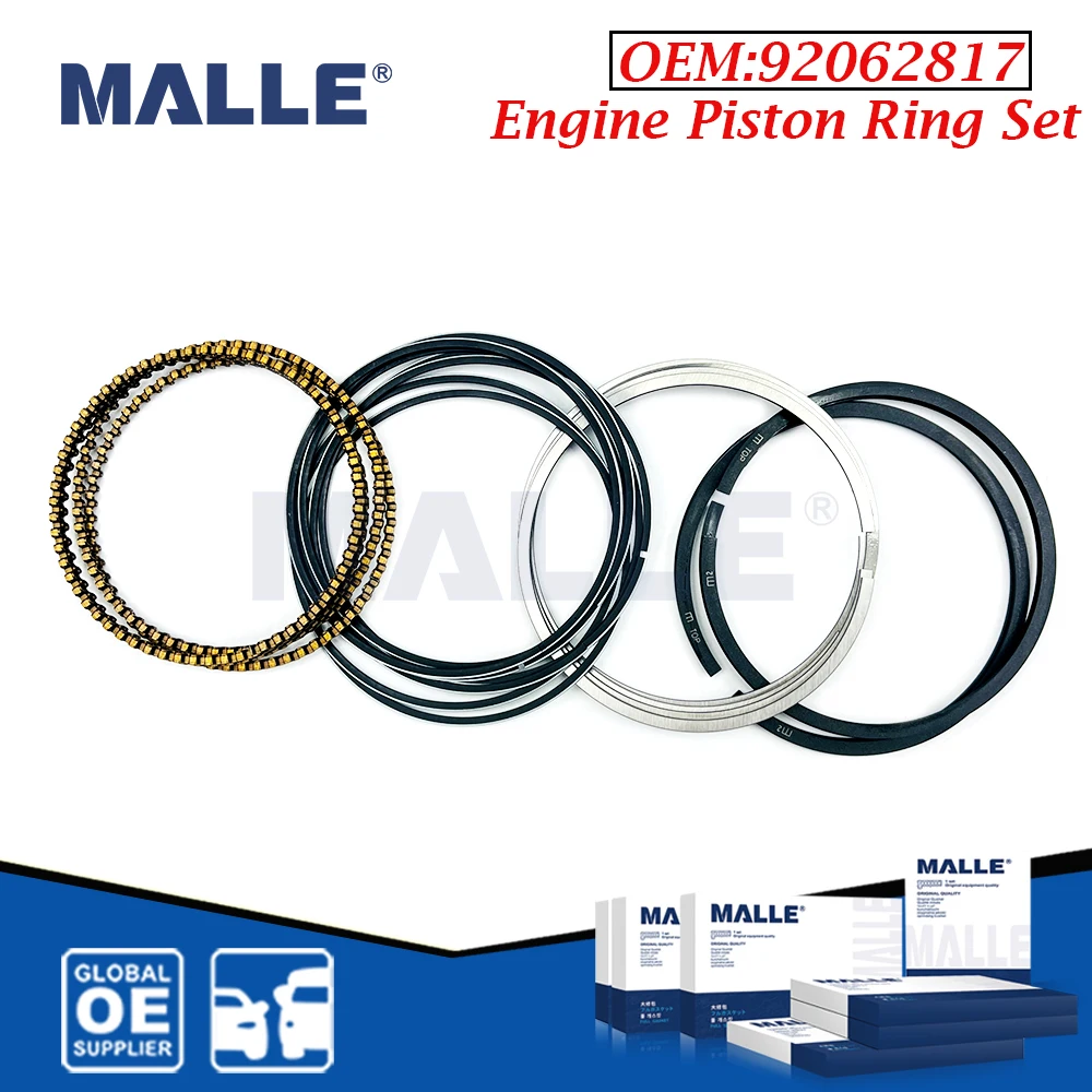 

STD Engine Piston Ring Set For GM Buick Excelle 1.8 Auto Parts Car Accessories 92062817 Automotive 4 Pcs Piston O-Ring Kit Steel