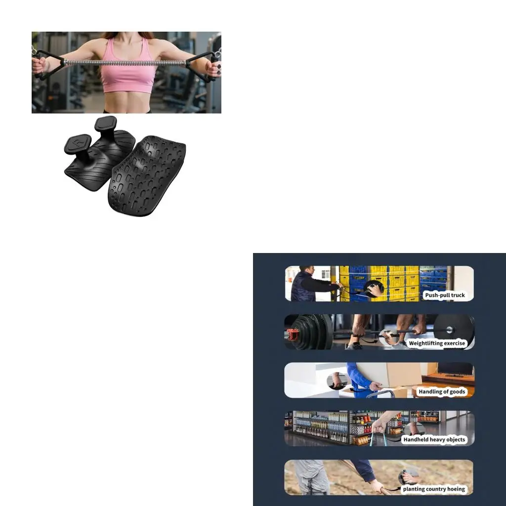 

Antislip Exercise Grip for CrossFits Bodybuilding Enhances Palms Protecting Breathable Gym Accessories
