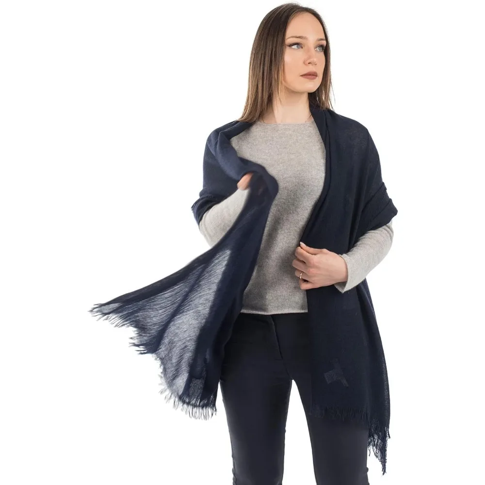 Dalle Piane Cashmere - Pashmina 100% cashmere - Made in Italy - Woman, One size