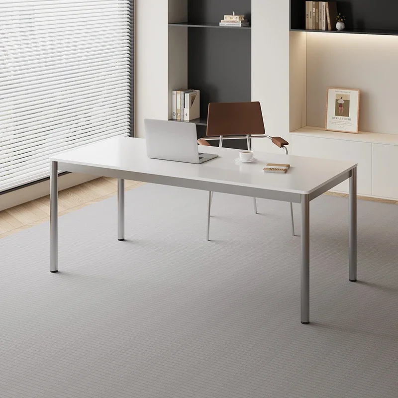 Desk medieval stainless steel table legs rectangular