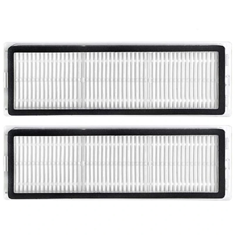 แผ่นกรอง HEPA ด้านข้างหลักแปรงถูพื้นสำหรับเปลี่ยนอะไหล่เครื่องดูดฝุ่นหุ่นยนต์ Xiaomi Mijia 1C