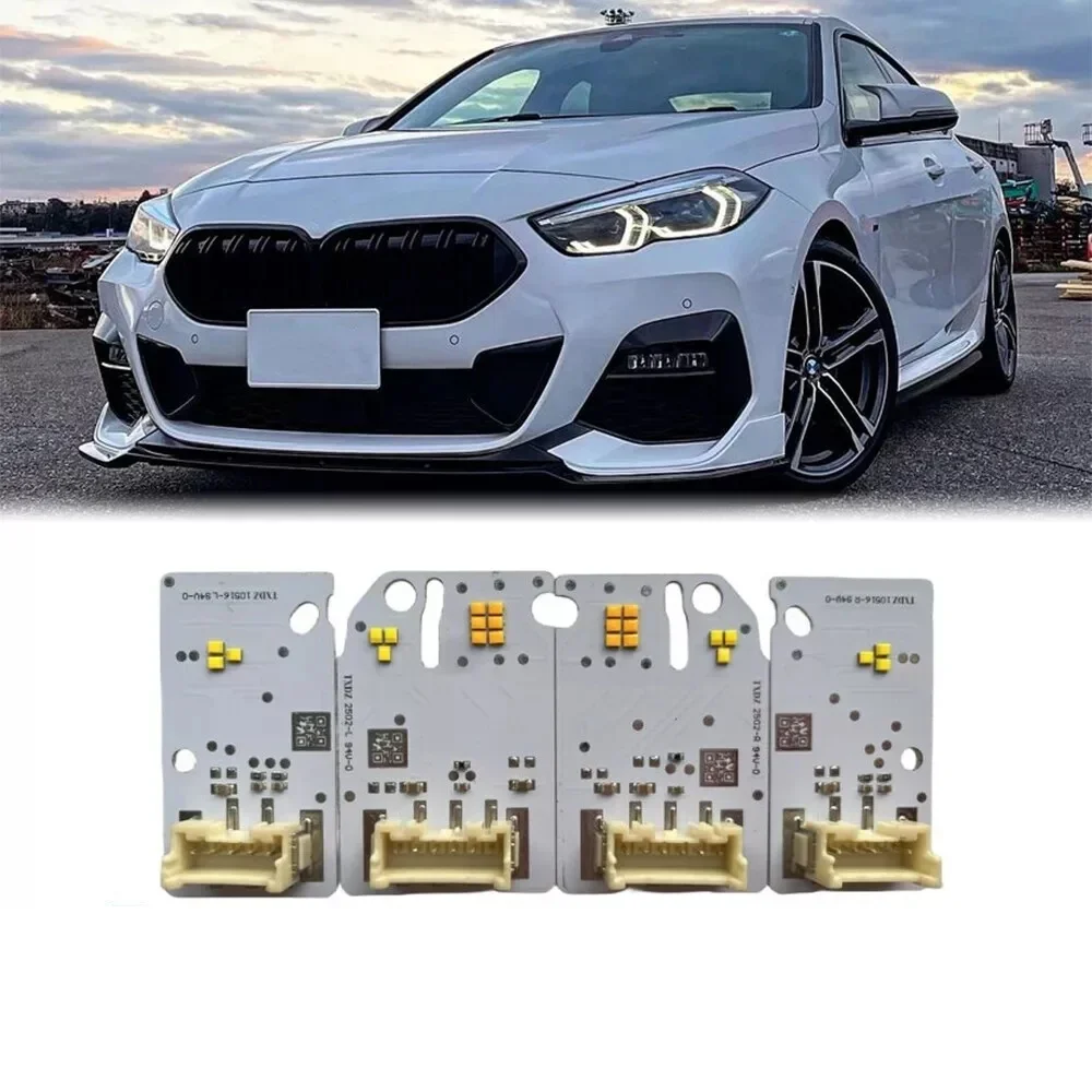 Yellow Angel Eye DRL for 2019-2023 BMW 1 2 Series F40 118i F44 228IX M235IX LED Headllight Daytime Light 63119448116 63119448115