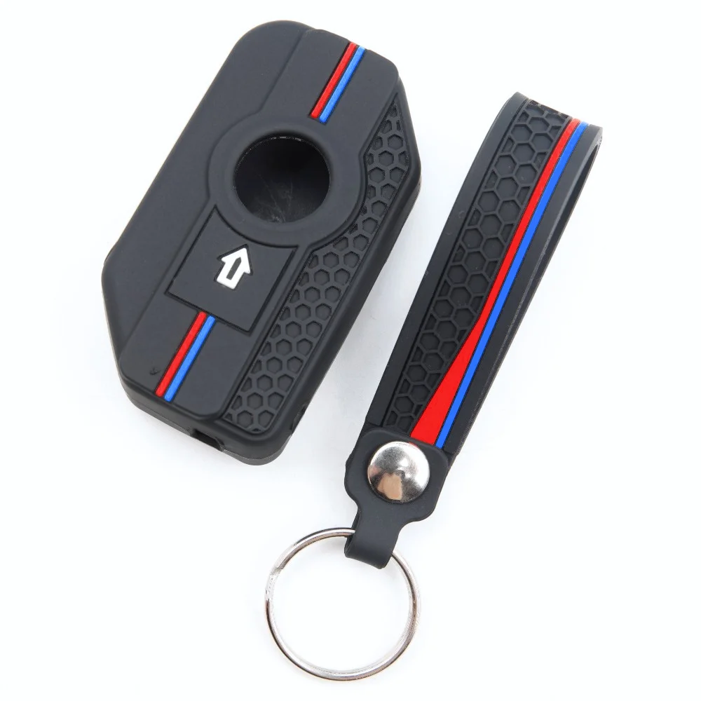 Honeycomb Key Case For BMW R1250GS R1200GS C400X C400GT F750GS F850GS F900R F900XR K1600B K1600GT R1200RS with slim wrist strap