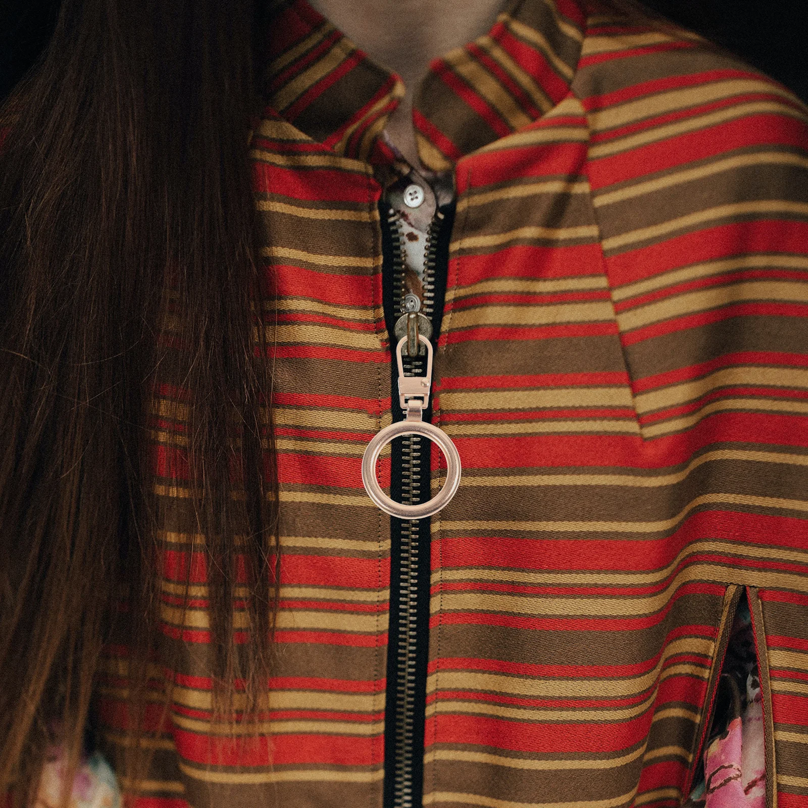 

20Pcs Metal Zipper Pull Replacement Durable Sliders for Luggage Backpack Jacket Purse Repair Accessory Kit Separating Zipper