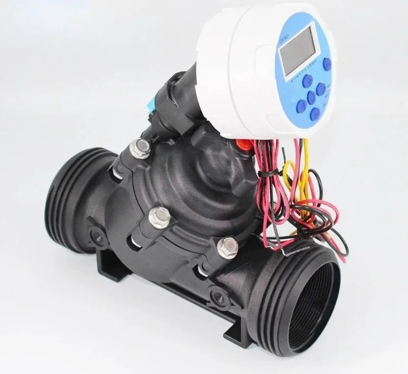 DN80 3inch Water DC Latching Irrigation Solenoid Valve With Timer