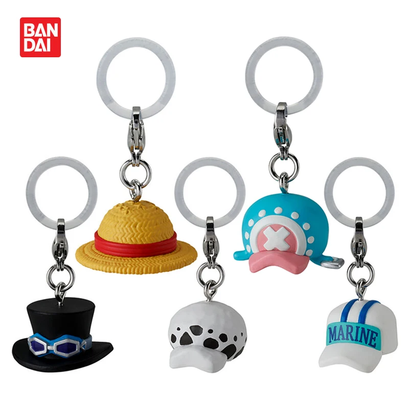 

Bandai Original 5Pcs Gashapon ONE PIECE(ワンピース) めじるしアクセサリー Toys For Kids Gift Collectible Model Ornaments