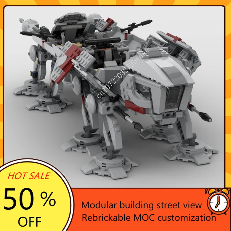 75337 Classic Set Is Compatible with New MOC-139735 Space Robot Dog Assembly Building Block Model 729 Parts KidsBirthday ToyGift