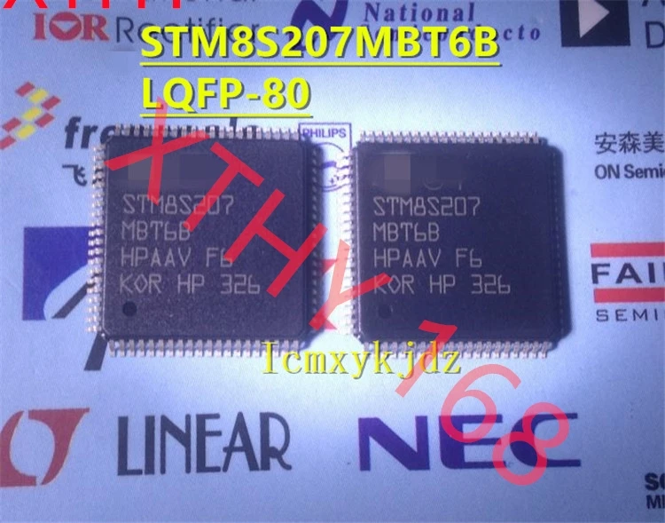 2Pcs/Lot   STM8S207MBT6B New Oiginal 