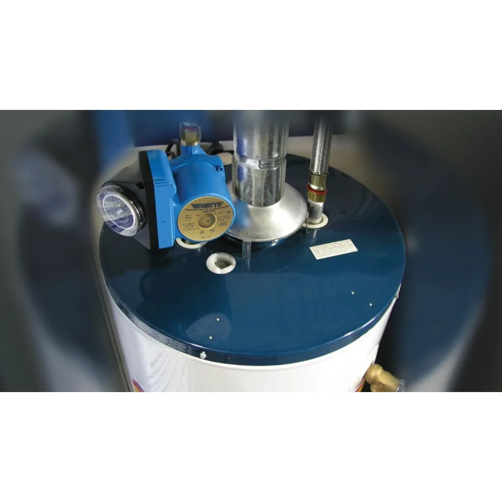 Extremely Quiet Instant Hot Water Recirculating Pump System with Built-In Timer, 6.2In x 6.0Inx 5.0InDevice + Equipment