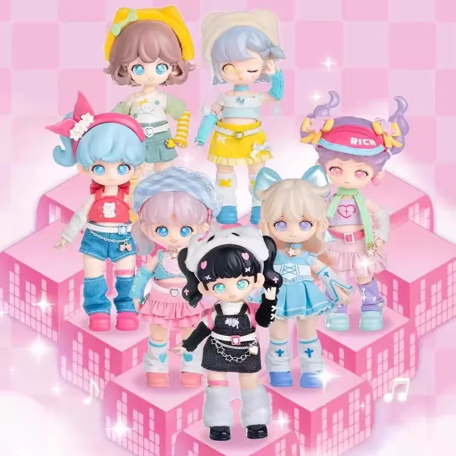 Genuine Hard Candy Campus Idol Season Blind Box Bjd Mystery Box  Action Figures Play Dolls Cute Girl Birthday Surprise Gift