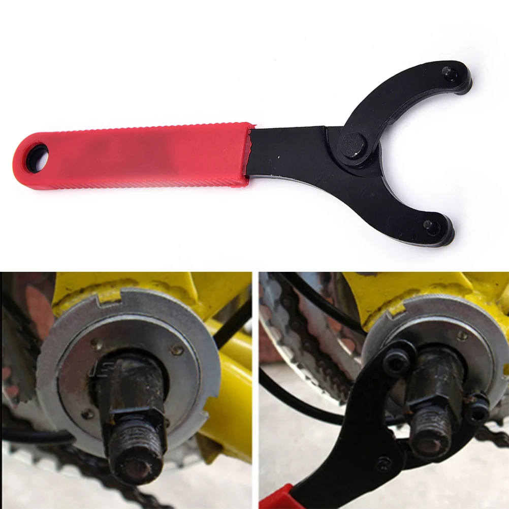 1PCS Adjustable Bracket Axis Wrench Repair Tool Outdoor Bike Bicycle Bike Cycling Bottom Hand Tools