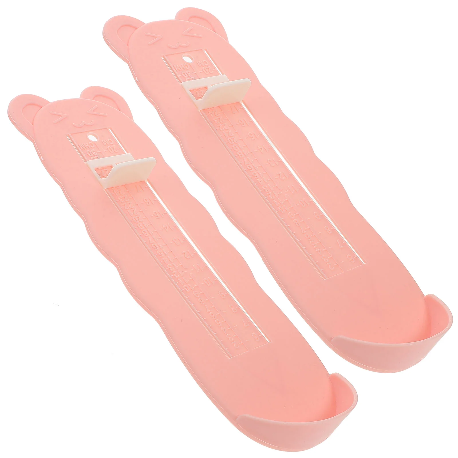 2 Pcs Children's Measuring Instrument Foot Gauge for Kids Length Baby Sizer Shoe foot measurement tool accurate kids measurer