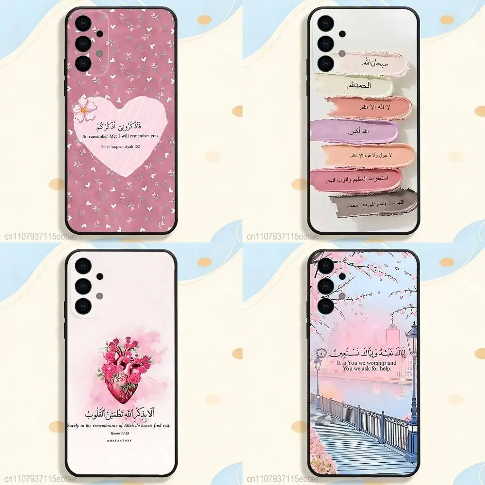 

Arabic Quran Quotes aesthetics Phone Case Silicone Soft For Samsung S26,S25,S24,S21,S22,S23,S30,Ultra,S20,Plus,Fe,Lite