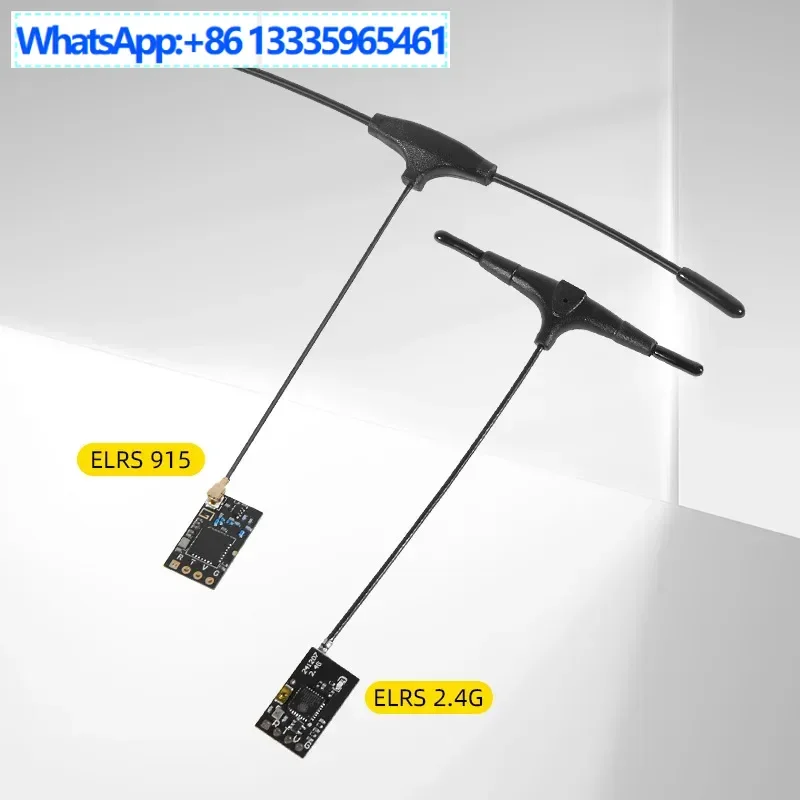 

2Pcs ELRS 915Mhz/2.4G Receiver RX Crossover Receiver Model Aircraft Drone FPV Firmware 3.3.0