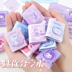 Mini Trumpet Share Portable Pocket Notebook  Pendant Girl Notebook Set Cute Cartoon Kawaii Stationery.