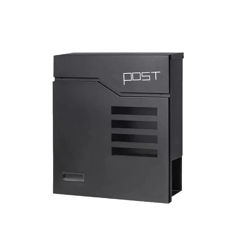 Wrought iron wall decoration mailbox wall hanging political mailbox creative mailbox outdoor rainproof