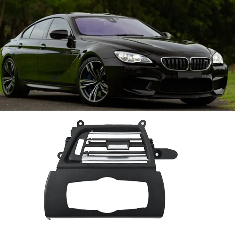Super Sale Car Dashboard Left Air Conditioner Vent Outlet Cover A/C Grille Panel for BMW 6 Series F06 F12 F13 2012-2019 LHD