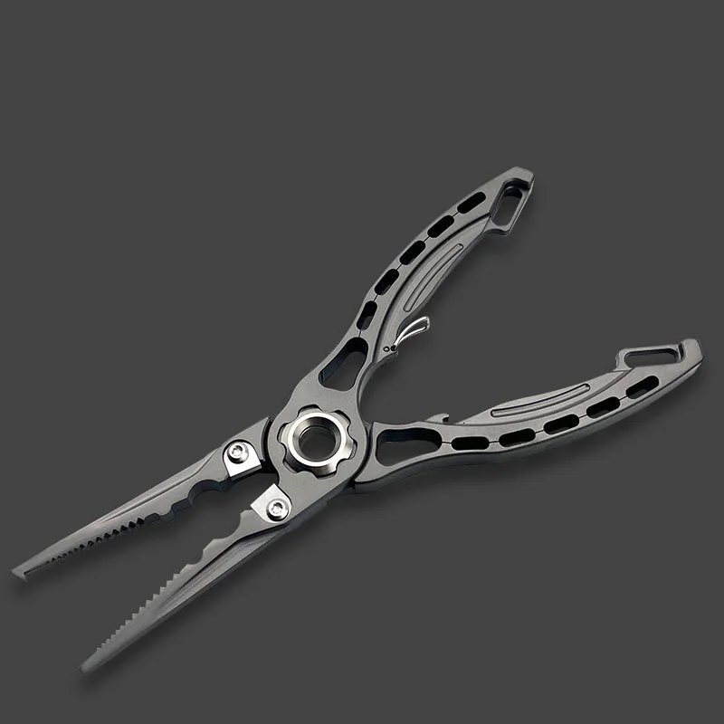 High Hardness Hook Remover Stainless Steel Multi-functional Long-nose Luring Pliers with Gift Box