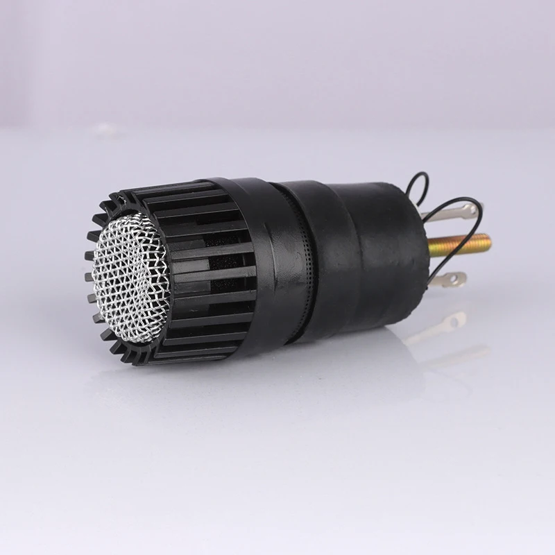Cartucho de cápsula para microfone com fio sm57, acessórios de microfone preto, substituição direta dinâmica cardióide, 1 peça