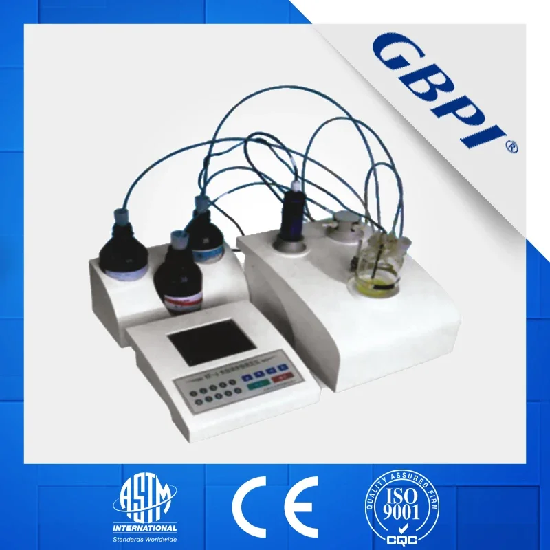 جهاز اختبار رطوبة المذيبات من كارل فيشر، اختبار كارل فيشر ASTM