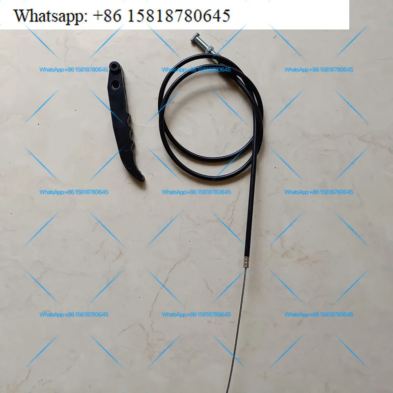 Manual platform vehicle dedicated cable hydraulic lifting platform control for forklift accessories for descent
