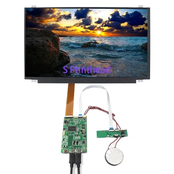 New 15.6 inch 1920X1080 Touch IPS LCD Screen Monitor NV156FHM Replacement Laptop Display Panel with HD MI Type C Controller Board