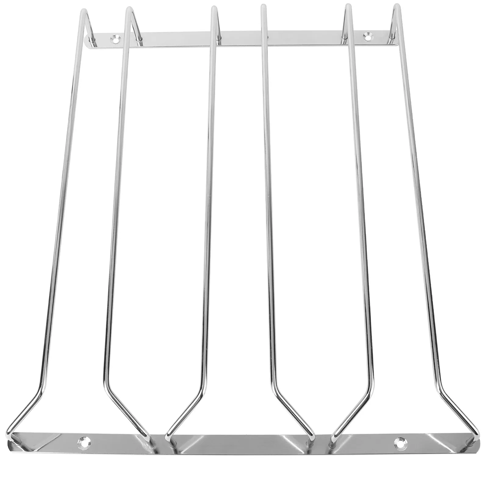 

Держатель для винных бокалов из нержавеющей стали, большая вместимость, кухонная подвесная полка для хранения, подвесная подставка для бокалов, вешалка для винных бокалов