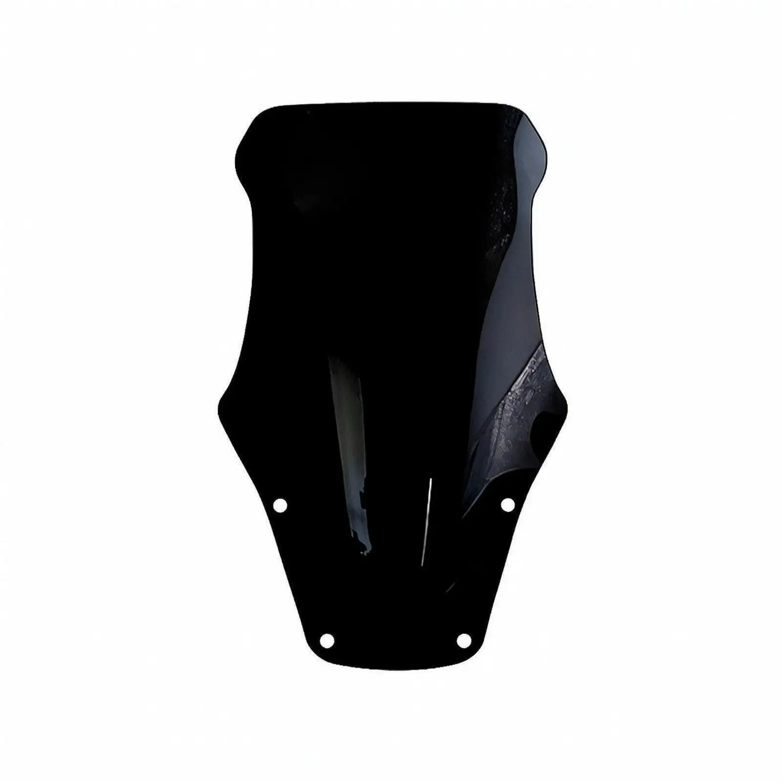 Southern Feishark 150 Front Windshield Scratch-Resistant Dark Windshield with Mounting Holes Contoured Acrylic Motorcycle