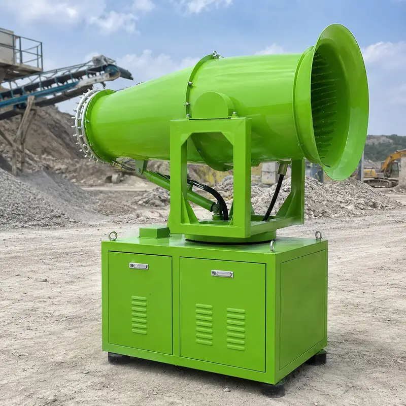 Efficient Dust Suppression Machine Large Throw Customized Water Mist Sprayer for Outdoor Quarry Dust Control Work