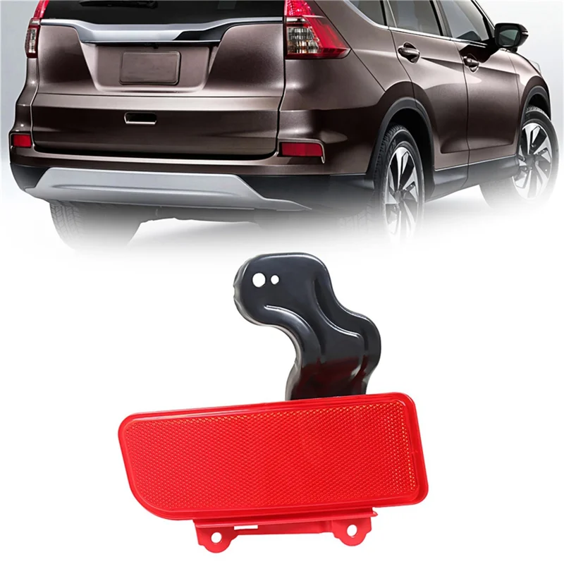

AB61-Rear Bumper Reflector Lamp Cover Baffle 33505-T1W-A01 For Honda CRV 33555-T1W-A01 Reflector