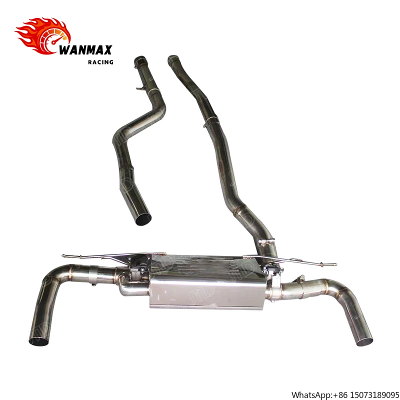 

High Performance 304ss Valved Exhaust Catback Tuning Exhaust System for X6 E71 3.0cc
