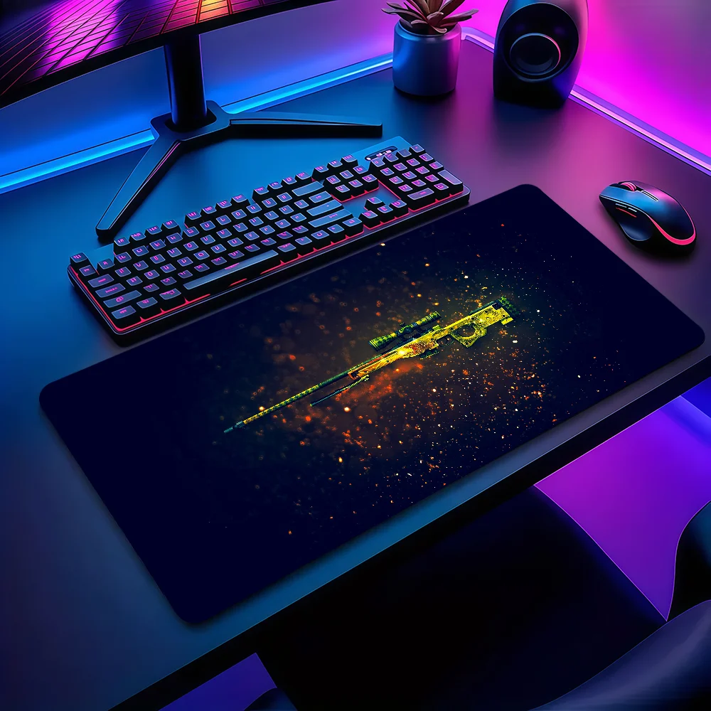 C-Counter Strike Global Offensive Mouse Pad Non-slip Thickened MousePad Large Writing Lockedge Office Student Gaming Cushion