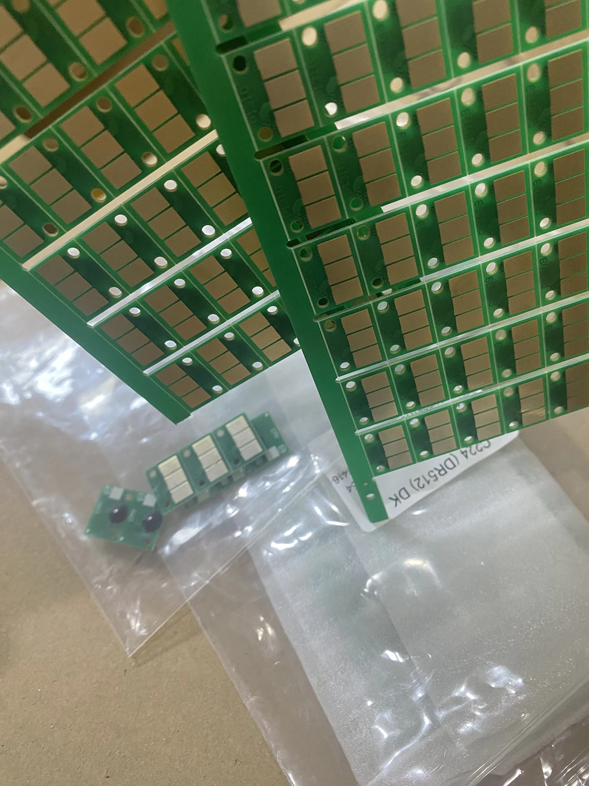 20PCS DR512 DR 512 Drum Unit Chip For Konica Minolta bizhub C224 C364 C284 C454 C554 7822 7828 Color laser image cartridge reset