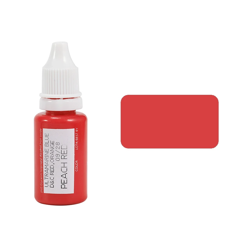 24-Farben Tattoo Ink Set Permanent Makeup Augenbrauen Tinte Lippen Augenlinie Tattoo Farbe Microblading Pigment für Body Beauty Tattoo Art