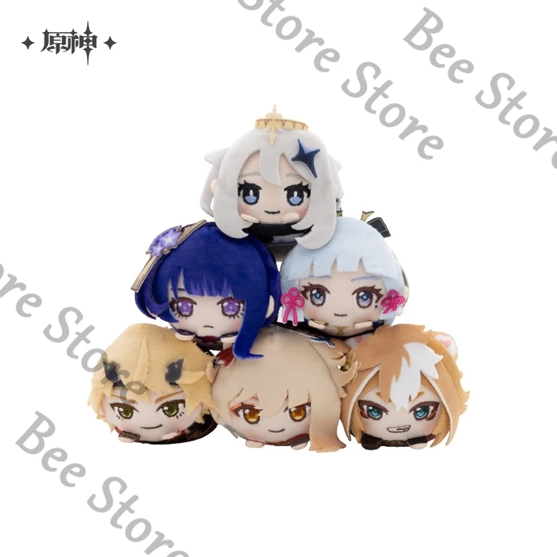 

Официальная подлинная 」 тематическая серия Genshin Impact, лежание, том 3, кукла-фигурка, кулон, специально милый подарок для коллекционного издания