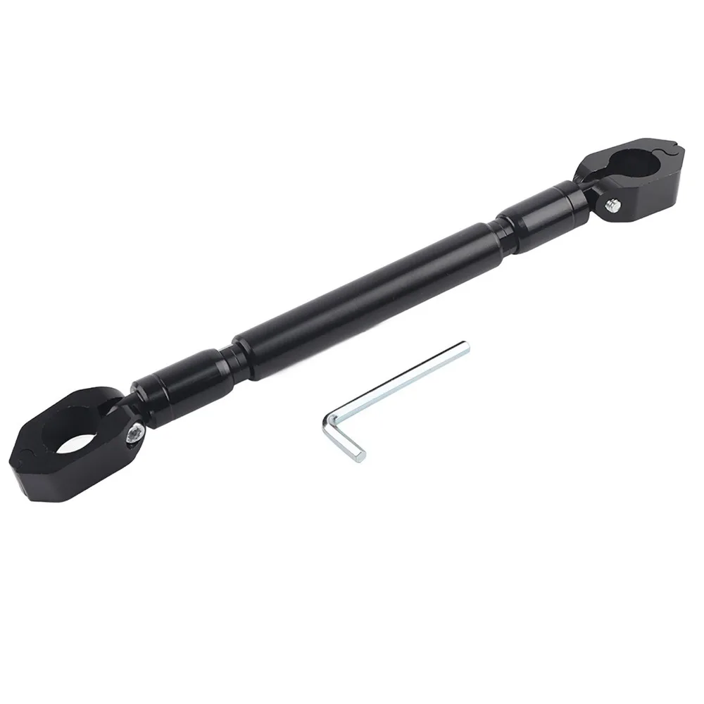 Durable Aluminum Alloy Handlebar Brace Adjustable Anti-Vibration Balance Bar No rusting Crossbar Set Motorcycle