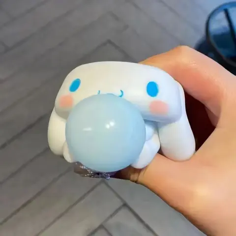 Kawaii Sanrio Melody Decompression Kuromi Cinnamoroll Stressavlastning Squishy Blåsbubblor Nypleksak Läkande Gåva 8 best sales kawaii kanelbulle - №8