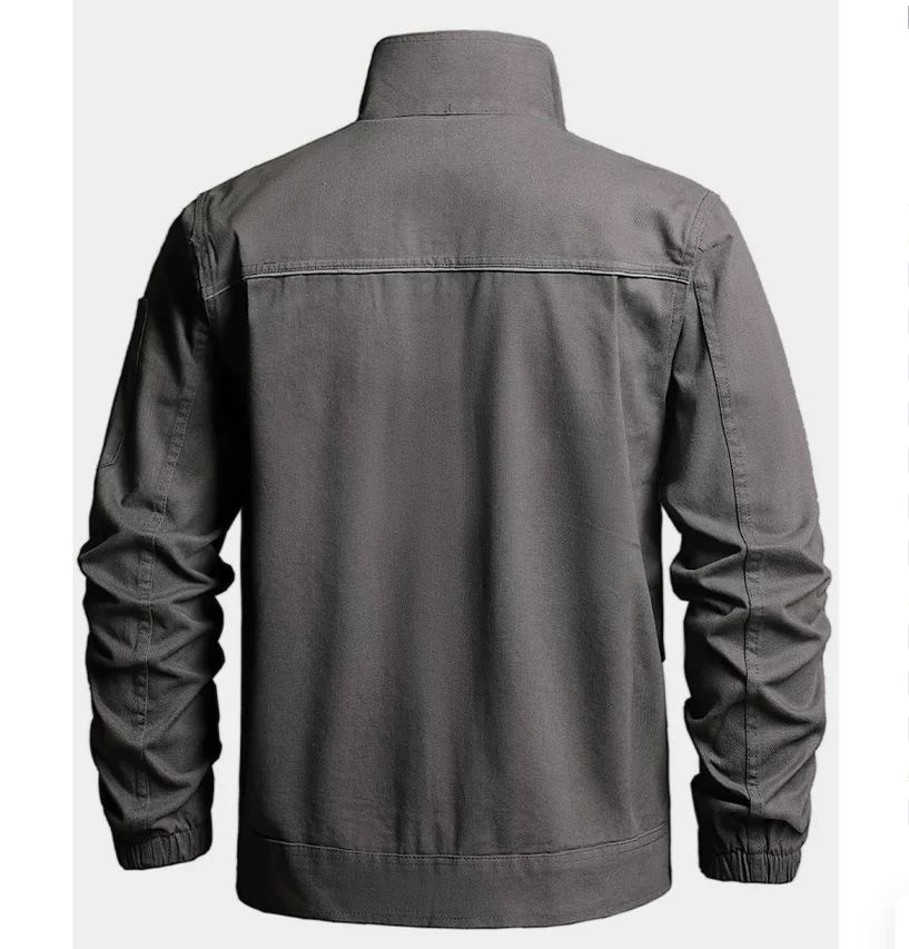 Spring and Autumn Pure Cotton Work Clothes Set Welding Labor Protection Clothing