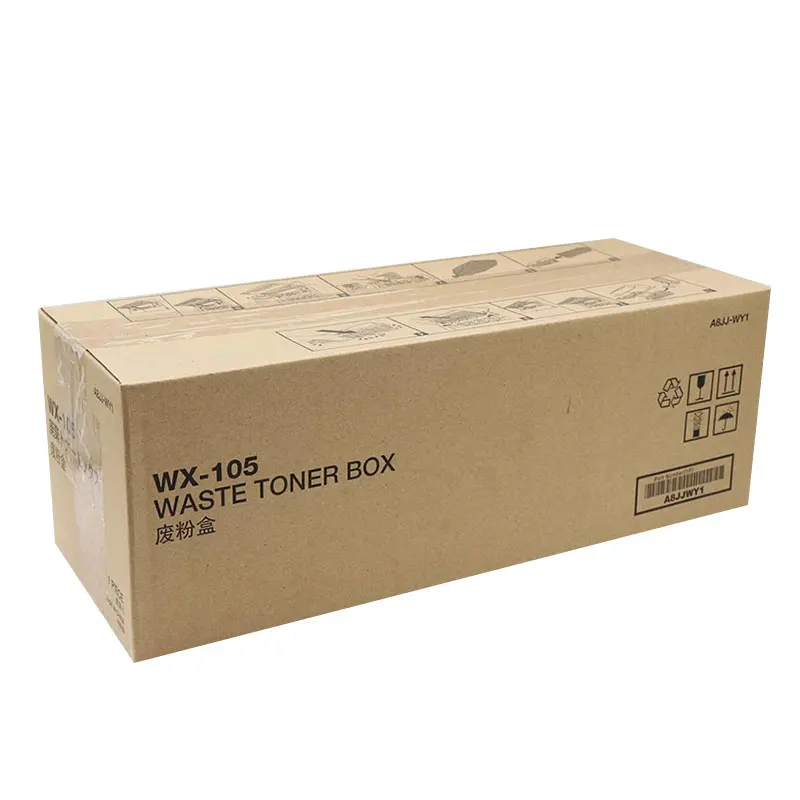 A8JJWY1-caja de tóner de desecho de WX-105 Original para Konica Minolta, Bizhub, C227, C287, C367, C7528, C226, C266, C7222, C7226