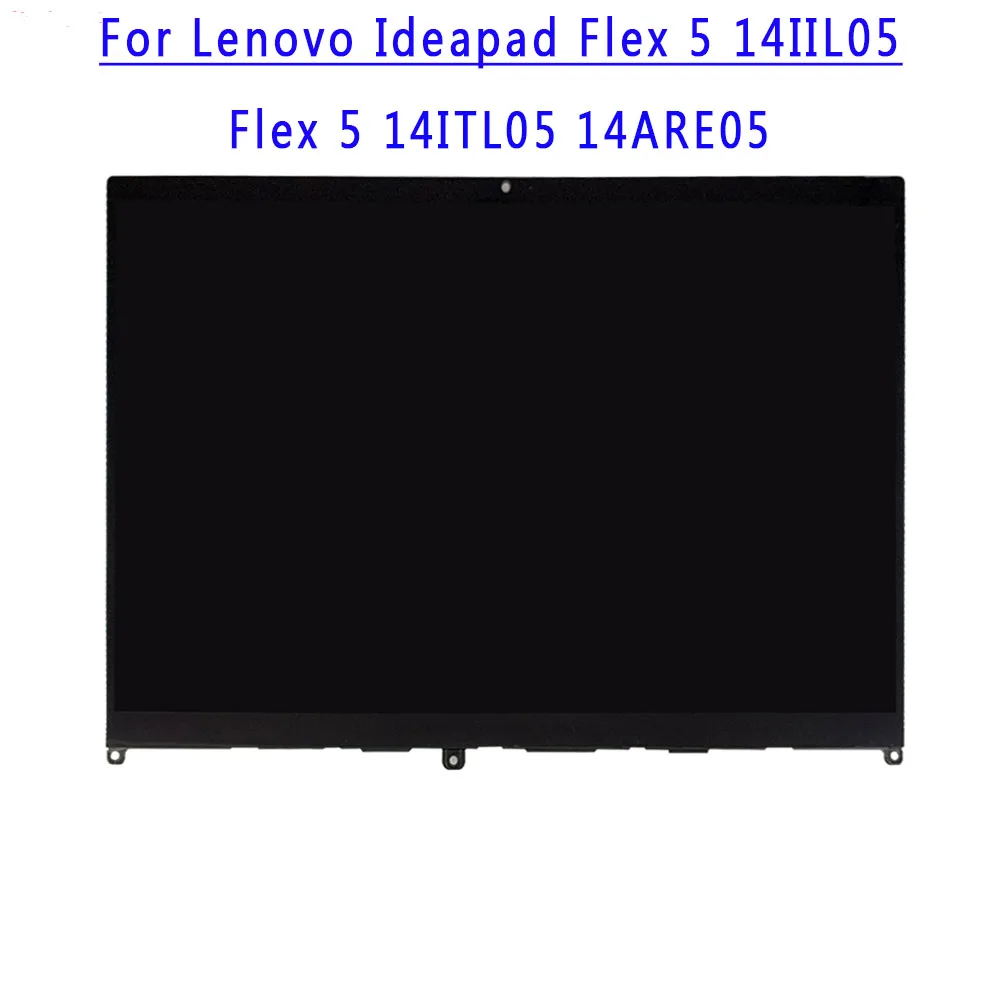 FRU 5D10W89584 14.0inch 1920x1080 30PINS Assembly For Lenovo Ideapad Flex 5 14ALC05 Flex 5 14ARE05 Flex 5-14IIL05 Flex 5 14ITL05