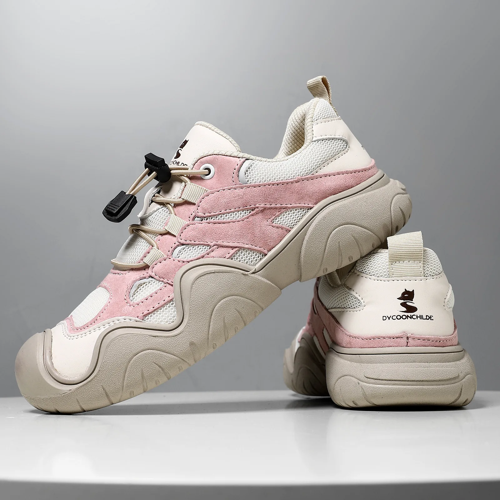 

Large size men's and women's outdoor casual shoes 2035 autumn and winter top layer real leather shoes sports shoes