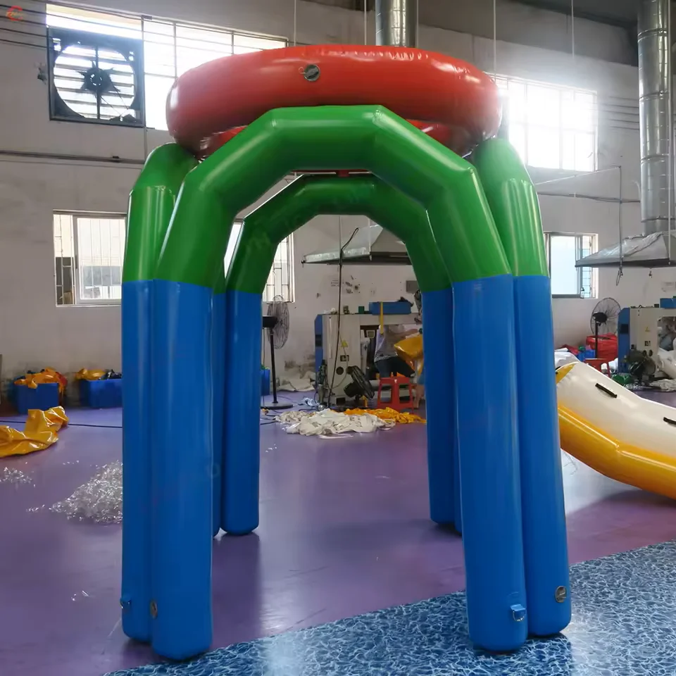 Giant inflatable basketball toss basketball hoop sport game carnival inflatable games for sale