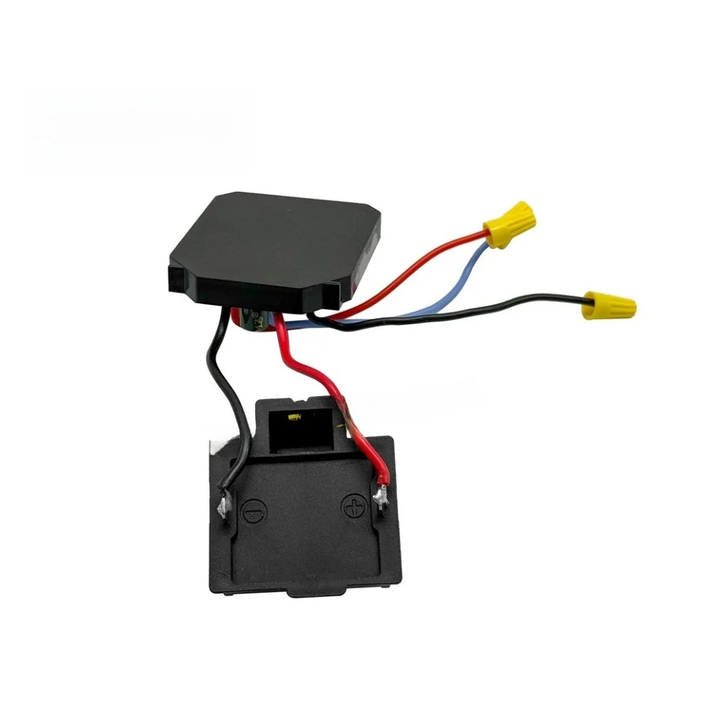 21V Cordless Drill Control Panel Brushless Motor Driver Board 8-Pin Fit for Drill Repair No Soldering 62x52x8mm