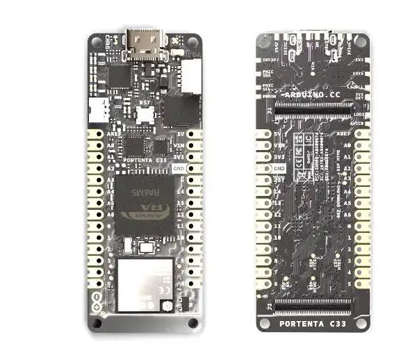 

ABX00074 arduino Portenta c 33 R7FA6M5BH2CBG development board