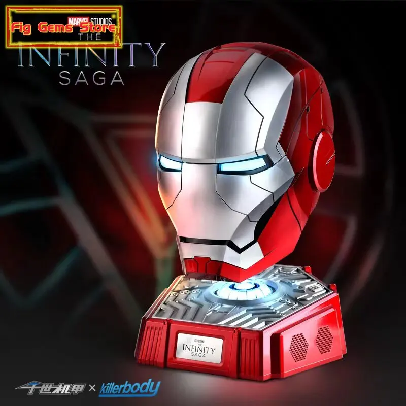 

Killerbody Marvel Licensed 1:1 Iron Man MK5 Wearable Voice Controlled Helmet Collectible Model Display Base Gift For Marvel Fans