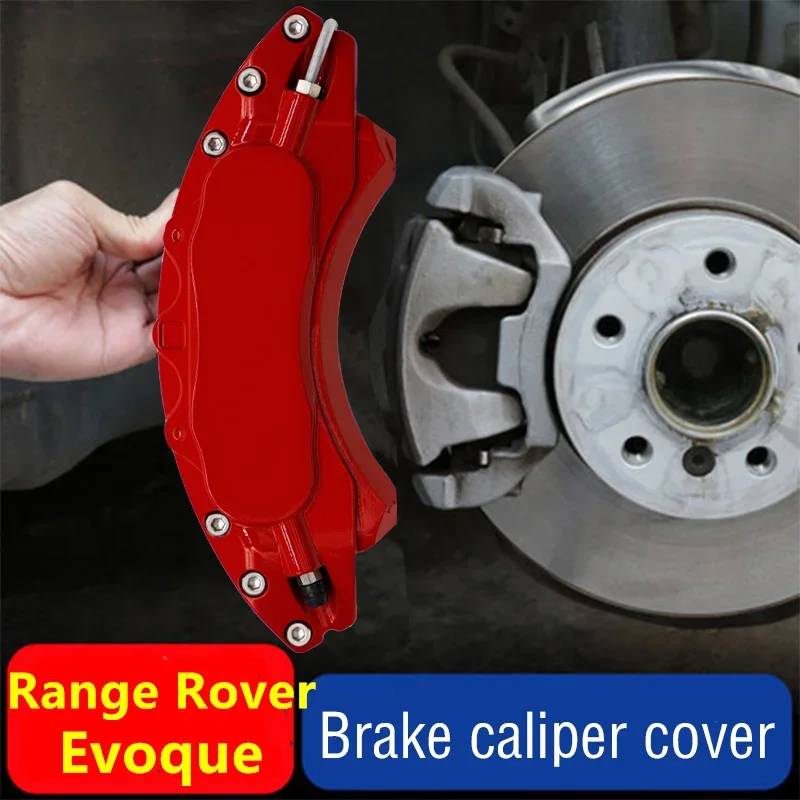 For Land Rover Evoque  Car Brake Caliper Cover Aluminum Metal Fit 2.0T 240PS SE HSE DYNAMIC 240PS SE PURE 2018