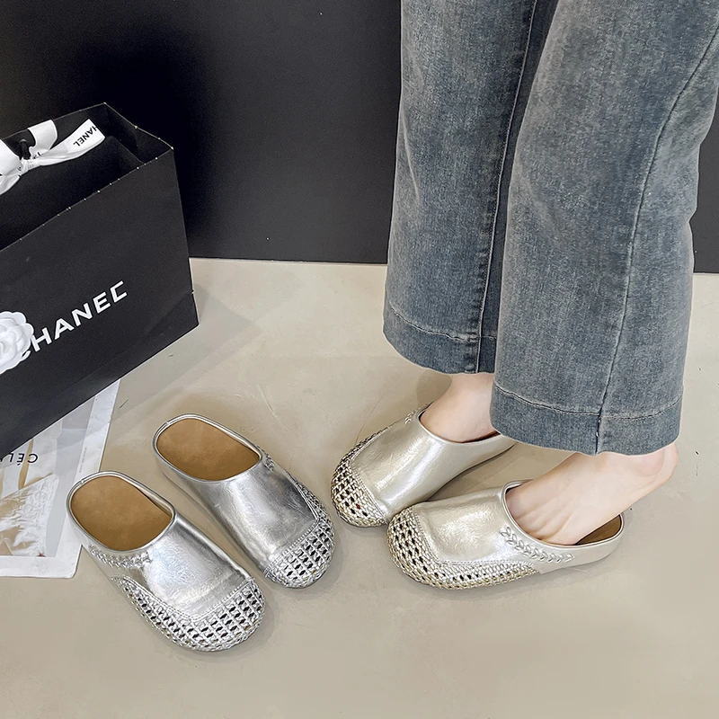 

2025 НОВИНКА, хит продаж, высококачественная летняя новая дизайнерская уличная дышащая женская повседневная обувь с сетчатыми отверстиями