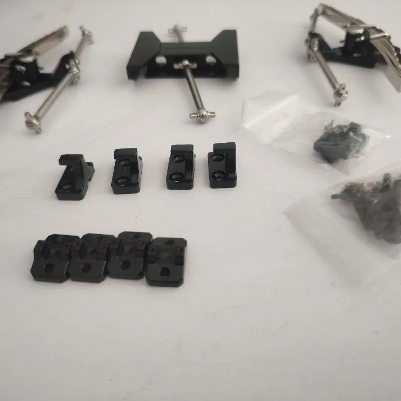 Volledig Metalen 8X8 As Voor Achter Door Assen voor 1/14 Tamiya RC Truck SCANIA 770S VOLVO Mercedes-Benz ACTROS 3363 MAN Auto Onderdelen