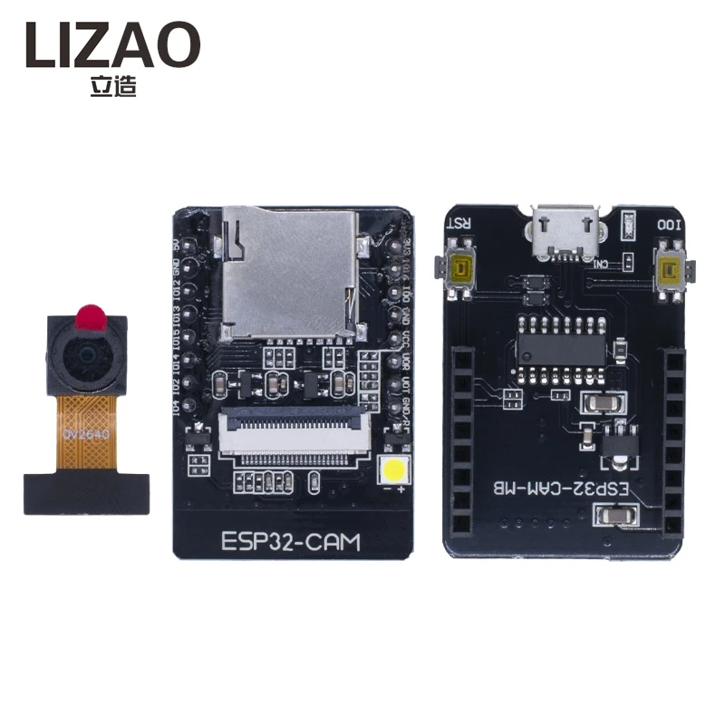 ESP-32-CAM WiFi Module ESP32 serial to WiFi ESP32 CAM Development Board 5V Bluetooth with OV2640 Camera Module