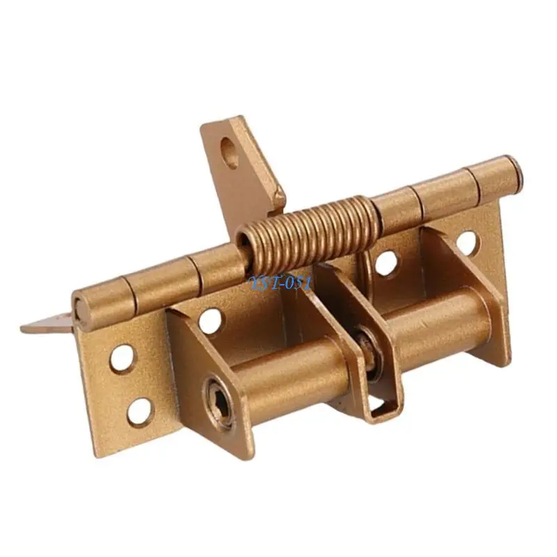 

E15A 90 Degree Positioning Automatic Closing Door Closers Self-Closing Spring Door Hinges Hardware for Interior Door Hinges